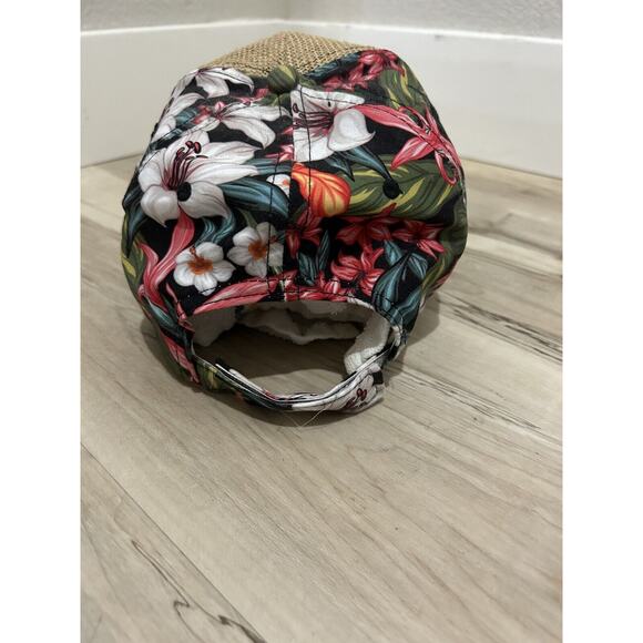 Myrtle Beach Tropical Flowers Hat/Cap Snapback - Picture 3 of 6